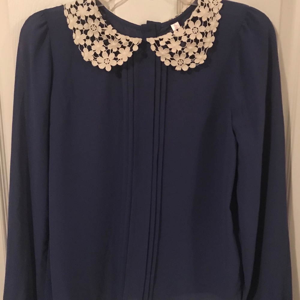 Blue blouse